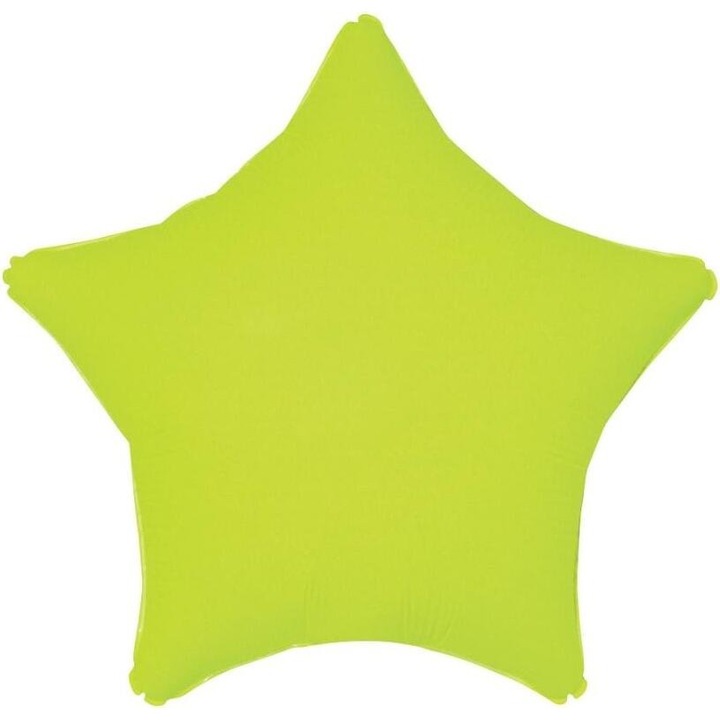 Balon foliowy, Godan, Gwiazda fluor, жълт, 46см