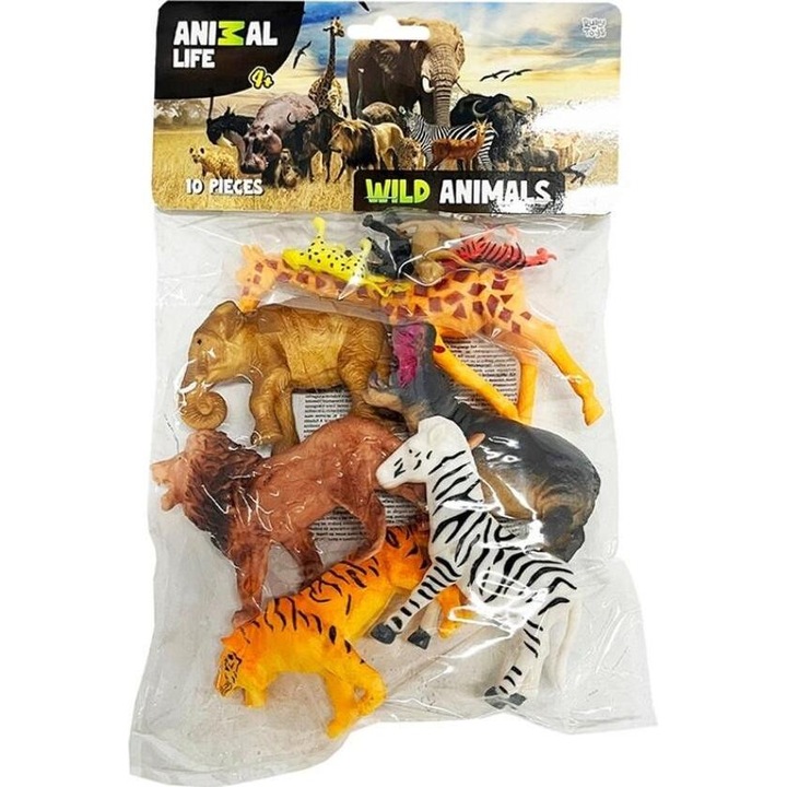 Комплект фигурки на животни от 10 части, Quint