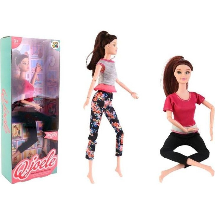 Pro Kids baba, Lalka lekcje yogi, 30x45cm