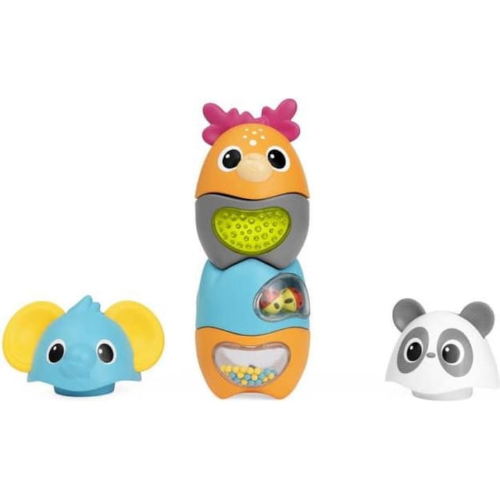 Interaktív bébijáték, Chicco, Classic, 0,5 széles, többszínű