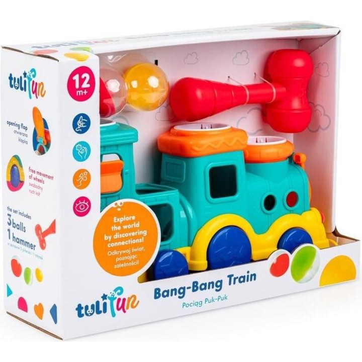 Trenulete de jucarie, Tulifun, 1 an