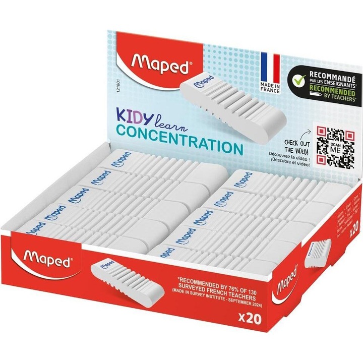 Set 20 radiere Maped KIDY