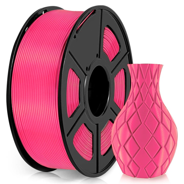Filament PETG, Omelivon, 1.75mm, 1kg, Roz, 330m