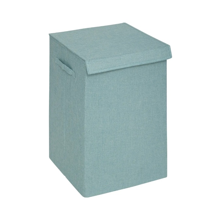 Cos rufe, Concret, albastru, poliester, 37 x 36.5 x H 60 cm, 74 litri, 2 compartimente