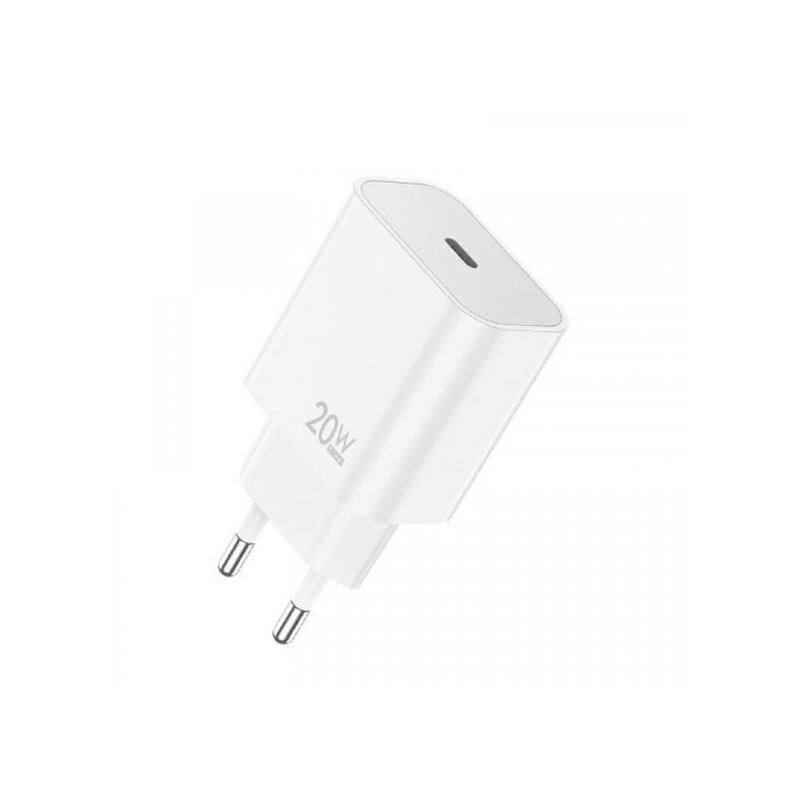 Incarcator Retea Sendem OG73 20W 3A 1 x USB-C Alb