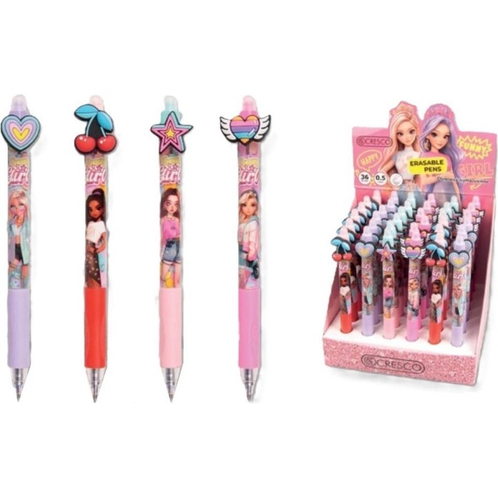 Cresco tollkészlet, 36 darabos, többszínű