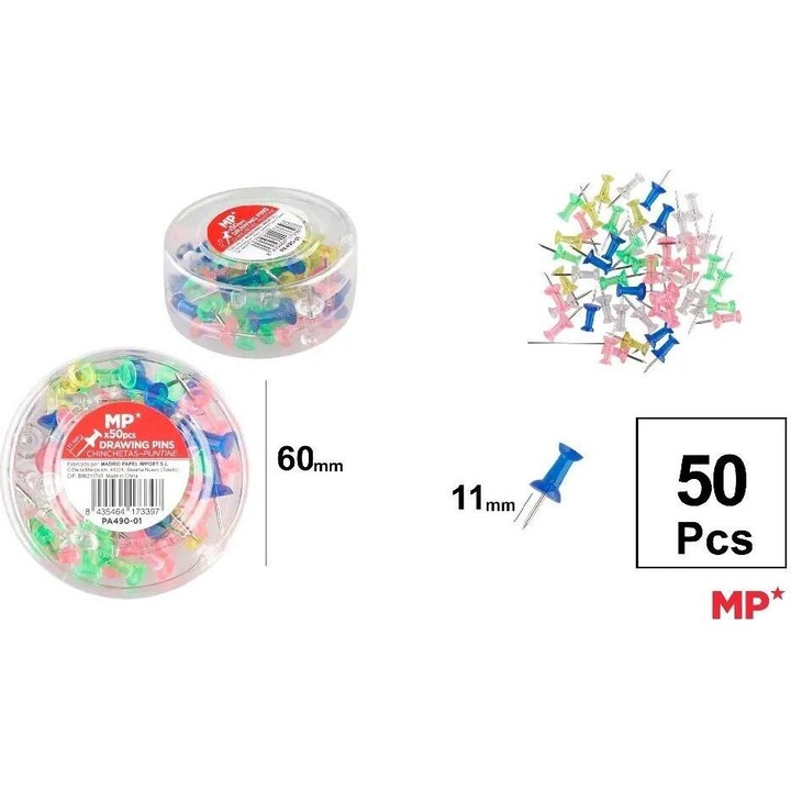 Kerek fejű csapok 10 mm x 50 db