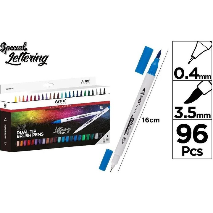 Комплект маркери Artix 96 цвята