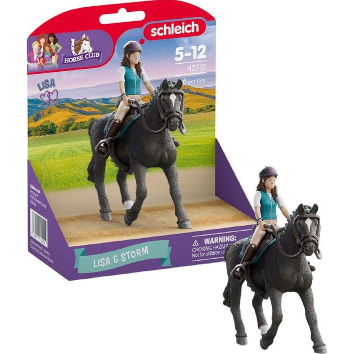 Фигурка Schleich HORSE CLUB 42712, многоцветна, 5 години