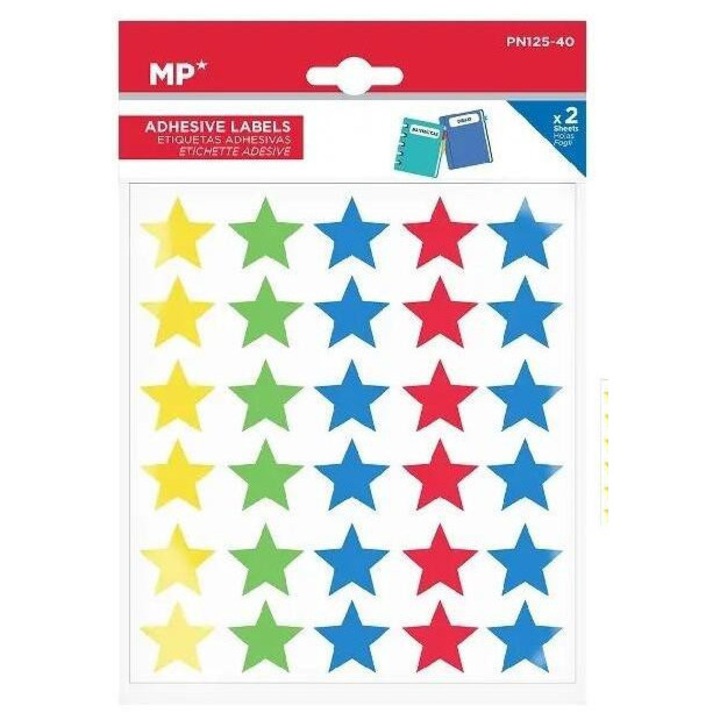 Dekoratív matricák, MP Main Paper, 2 lapos készlet