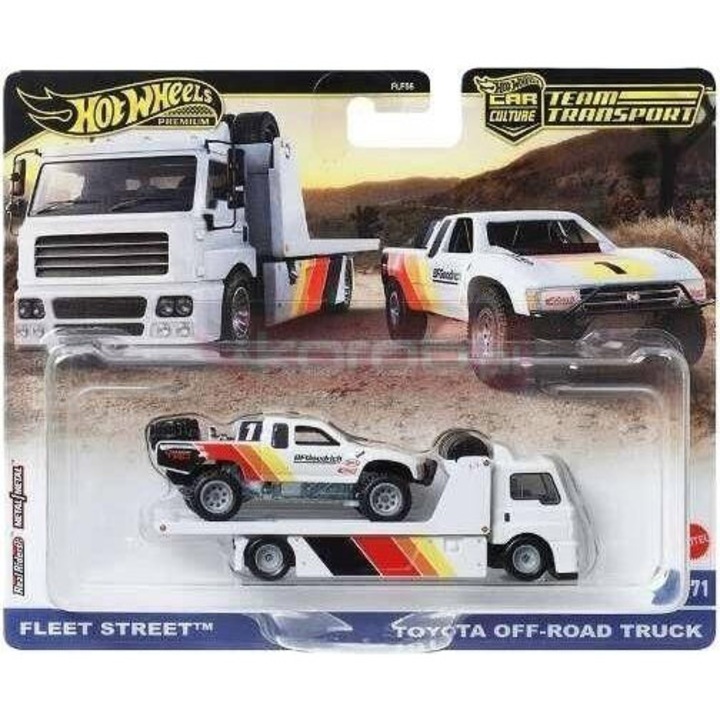 Masinuta transportoare Hot Wheels, Mattel, multicolor, 1:64