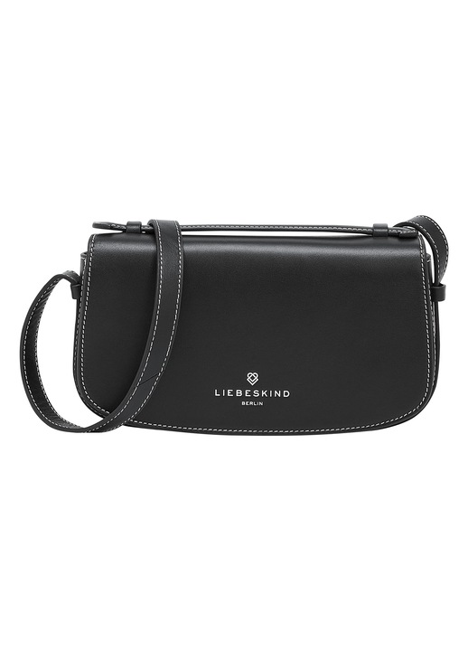 Liebeskind Berlin Sadie Tm Empire keresztpántos táska, kicsi (HxSzxM 15cm X 23.5cm X 6.5cm), fekete