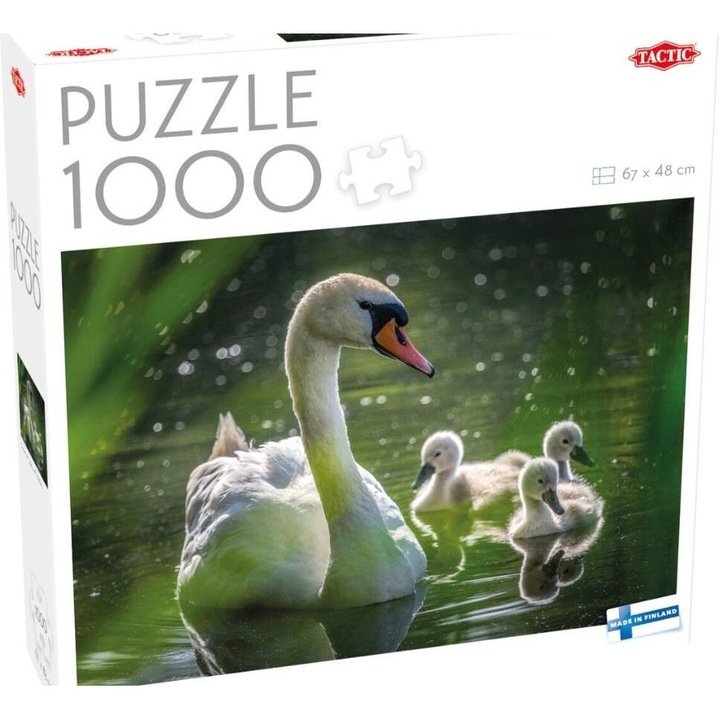 Taktikai kirakó: Hattyú a tavon csirkékkel, 1000 darabos