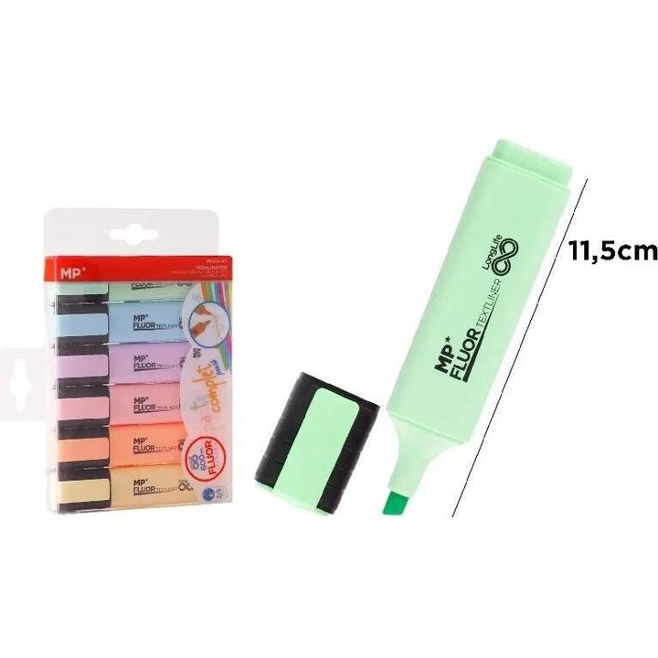 6 darabos pasztellfilc készlet, MP Main Paper