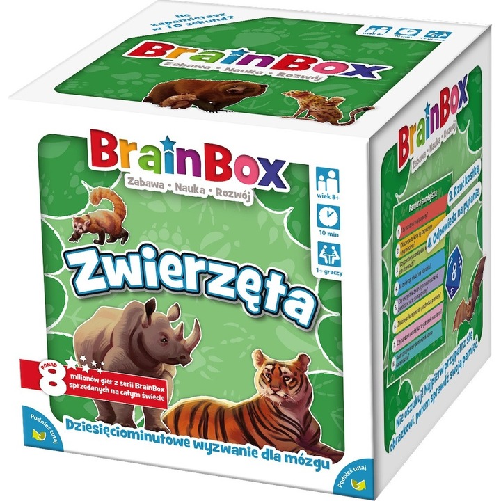 Настолна игра, Rebel, Gra BrainBox Zwierzeta