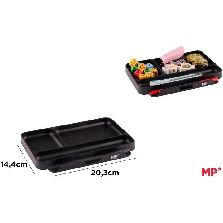 MP Main Paper asztali szervező, fekete