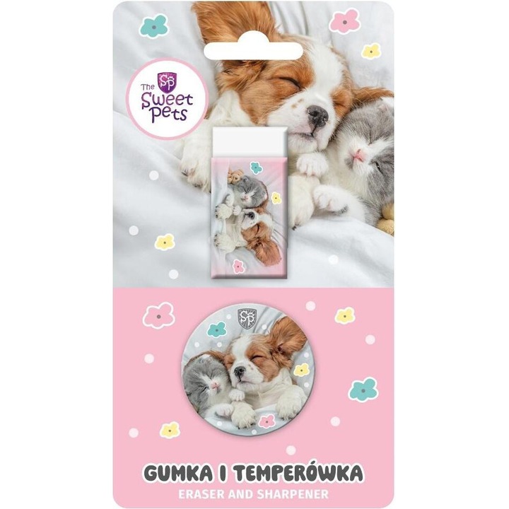 Set corectoare si radiere, Beniamin, multicolor