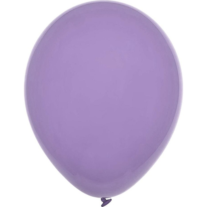 Set de 100 baloane pastel violet, Decomex, 28 cm
