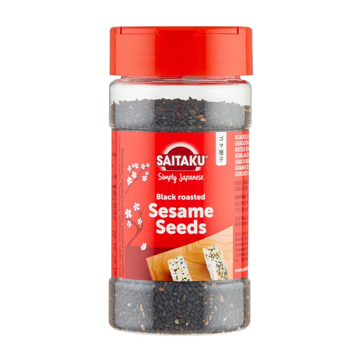 Seminte de susan negru prajite 95gr Saitaku