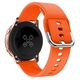 Szíj Huawei Watch GT2 / GT3 42mm, Samsung Galaxy Watch 4 / 5 / 6 / 7 / FE, Polar Ignite / 2 / 3 / Unite, Amazfit Bip GTR 42mm, GTS 2 / 2e / 3 / 4 / Mini, Garmin Forerunner 165 / 245 / 55 / 645, Venu / SQ, Vivoactive 3 / 5 / Music órához, 20mm, orange