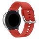Szíj Huawei Watch GT2 / GT3 42mm, Samsung Galaxy Watch 4 / 5 / 6 / 7 / FE, Polar Ignite / 2 / 3 / Unite, Amazfit Bip GTR 42mm, GTS 2 / 2e / 3 / 4 / Mini, Garmin Forerunner 165 / 245 / 55 / 645, Venu / SQ, Vivoactive 3 / 5 / Music órához, 20mm, red