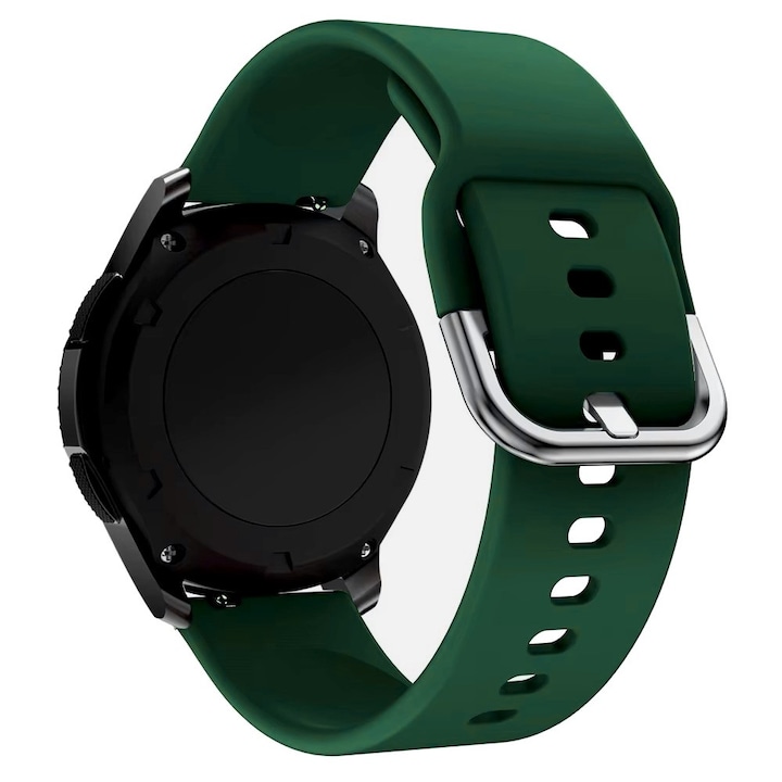 Curea pentru Huawei Watch GT2, GT3, GT4, GT5 Pro 46mm Watch 5, Samsung Galaxy Watch 46 / 3 45mm, Xiaomi Mi Watch S1 S2 S3, Garmin Forerunner 255, 265, 570, 745, Venu 2 / 3, Vivoactive 4 45mm, Amazfit GTR 2 / 3 / 4 / 47mm / Stratos 2 / 3, 22mm, Verde