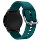 Szíj Huawei Watch GT2 / GT3 42mm, Samsung Galaxy Watch 4 / 5 / 6 / 7 / FE, Polar Ignite / 2 / 3 / Unite, Amazfit Bip GTR 42mm, GTS 2 / 2e / 3 / 4 / Mini, Garmin Forerunner 165 / 245 / 55 / 645, Venu / SQ, Vivoactive 3 / 5 / Music órához, 20mm, türkiz