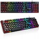 Tastatura gaming T-Wolf T20, iluminare RGB, cablu USB 1,4m, 440x130x30mm, neagra