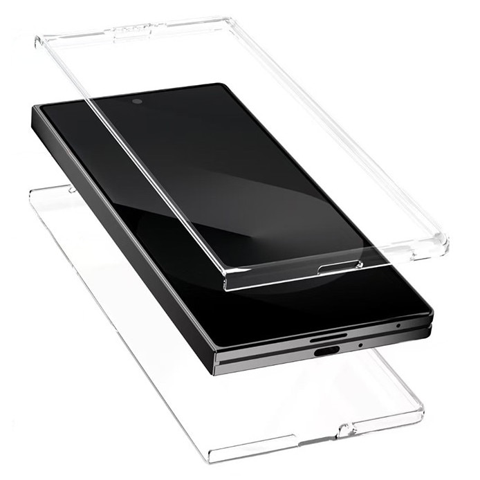 Carcasa transparenta Samsung Galaxy Z Fold7 TPU rezistenta la socuri