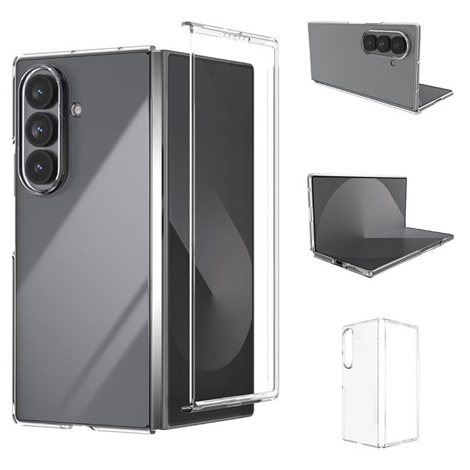 Carcasa transparenta Samsung Galaxy Z Fold7 TPU rezistenta la socuri