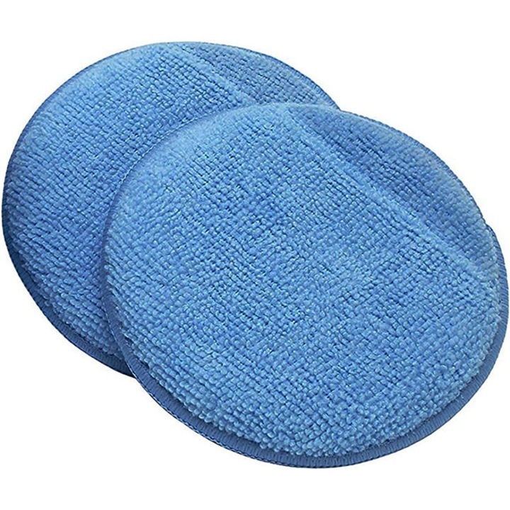 2 db autóviasz felhordó szivacs készlet, mikroszálas, TodyJeyHo, kék