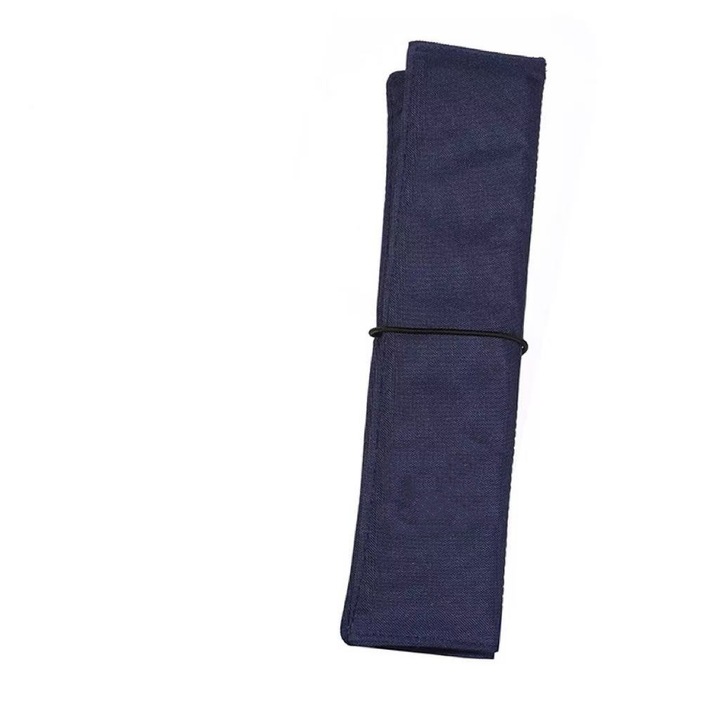 Összecsukható kempingszék párna, vízálló, szigetelt, 32x31cm, kék