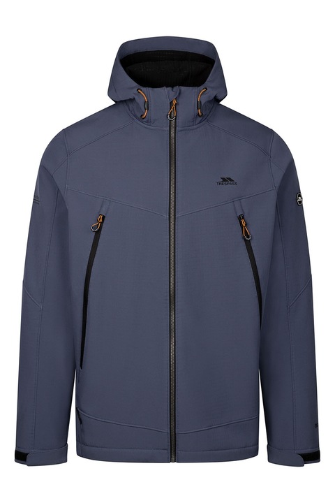 Trespass, Яке Hubbard с качулка и джобове с цип, Въглен сиво, XS