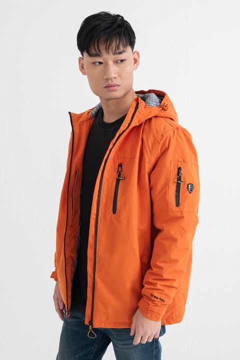 Trespass, Непромокаемо яке Kirkbost с качулка, Персийски портокал