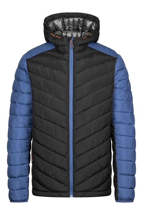 Trespass, Télikabát cipzáros oldalzsebekkel, Fekete/Kék