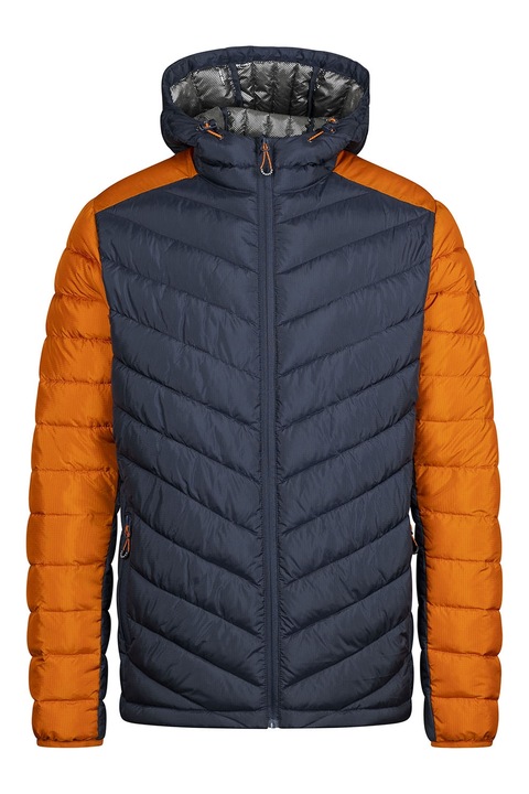 Trespass, Télikabát cipzáros oldalzsebekkel, Sötétkék/Mandarinszín