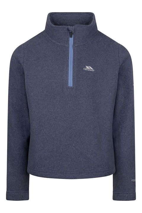 Trespass, Nollan túrapulóver cipzáros hasítékkal, Melange kék