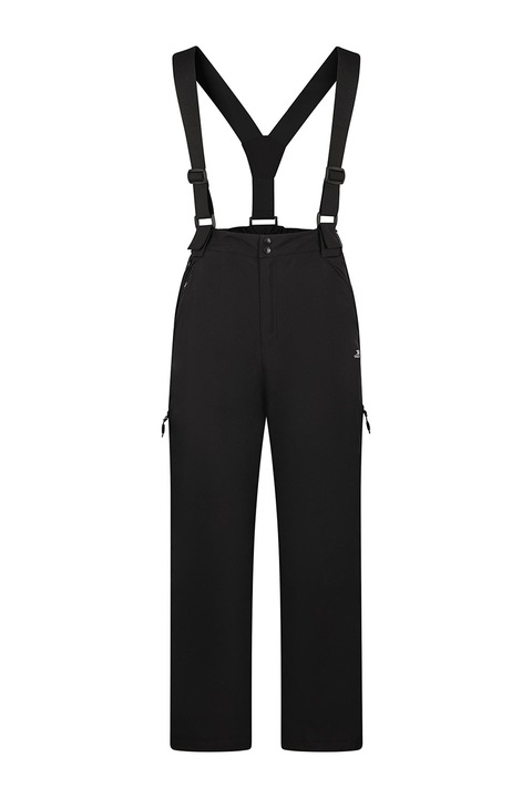 Trespass, Pantaloni cu bretele pentru ski Shaun, Negru