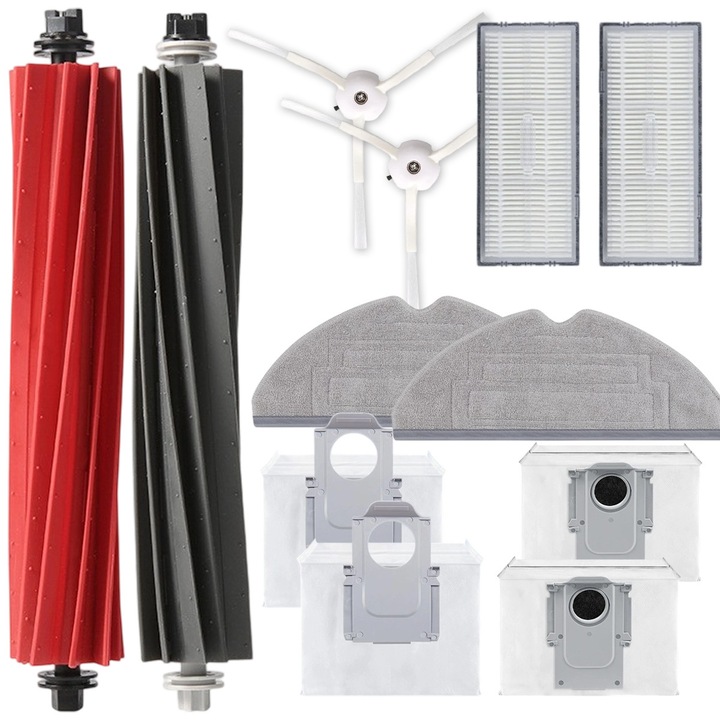 Set piese de schimb pentru aspiratoare robot, multicolor