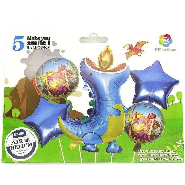 Adar lufik 5 darabos szett, többszínű