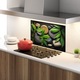 Panou Sticla Bucatarie, 60x80 cm, Protectie aragaz, Antistropi, Termorezistent, Feng-shui, Pietre, Bamboo Stones View