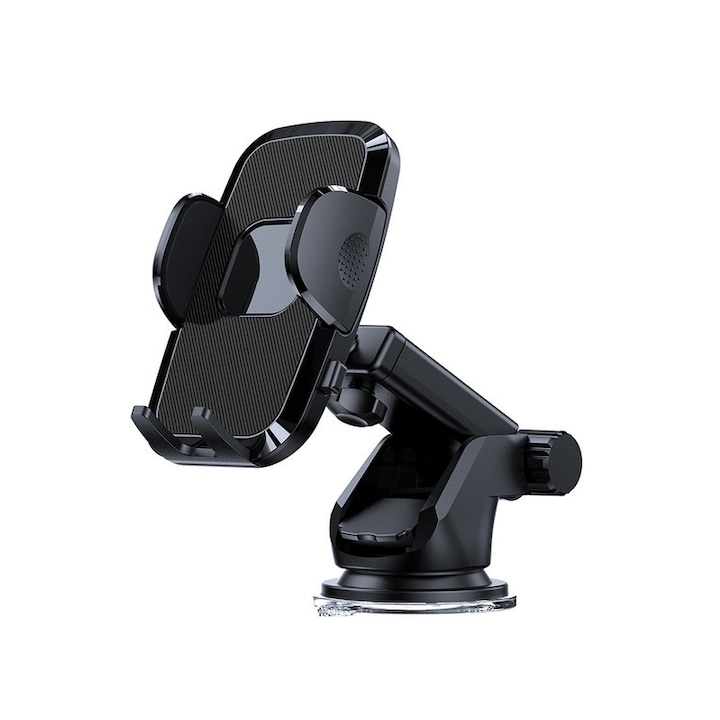 Suport telefon auto Beedove, montare pe parbriz sau bord, ajustabil 360°, prindere puternica, universal pentru telefoane 5-9cm