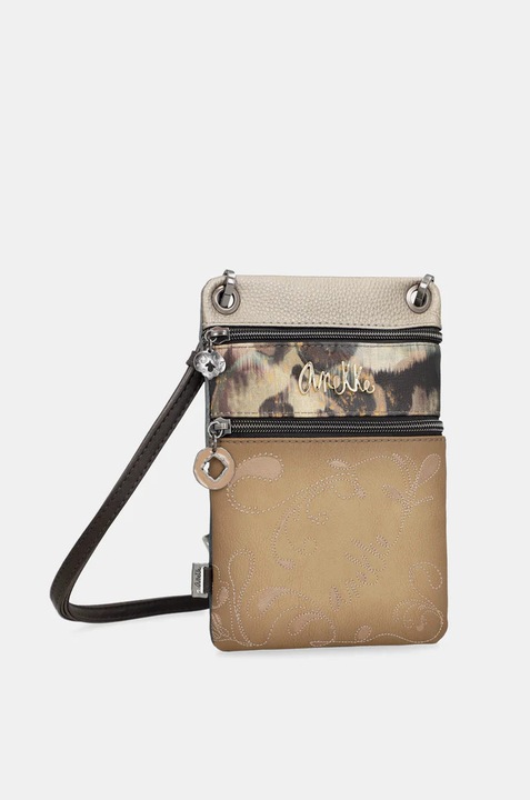 Geanta dama Anekke, Manifesto, piele ecologica, 15x23x2cm