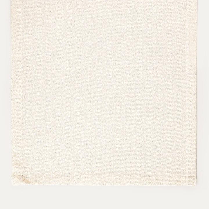 Homla terítő, ekrü, 40x160cm, arany cérnával