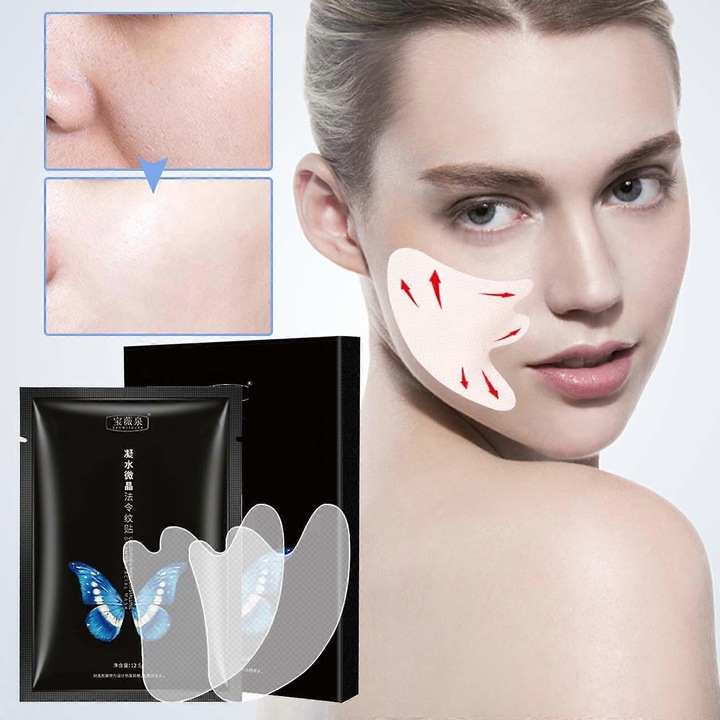 Masca de fata pentru riduri, set 1 cutie, efect lifting, hidratanta, 5ml