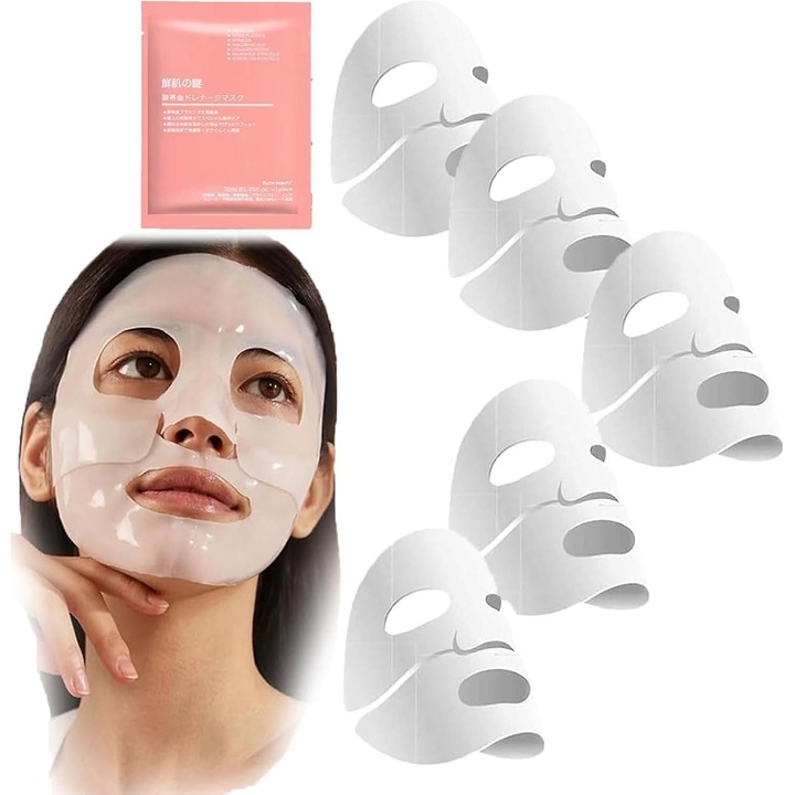 Masca de fata bio-collagen, masca adanca hidratanta, 30ml