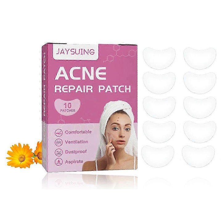Pachet de 10 masti pentru ten, jaysuing pentru acnee, hidratante, fara parfum