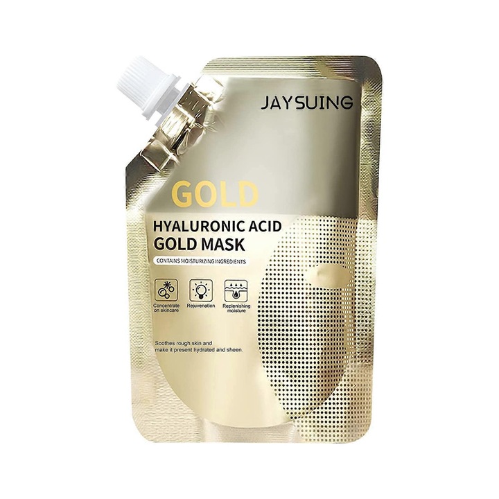 Masca de fata Retinol Gold, 100g, hidratanta, pentru toate tipurile de ten, set