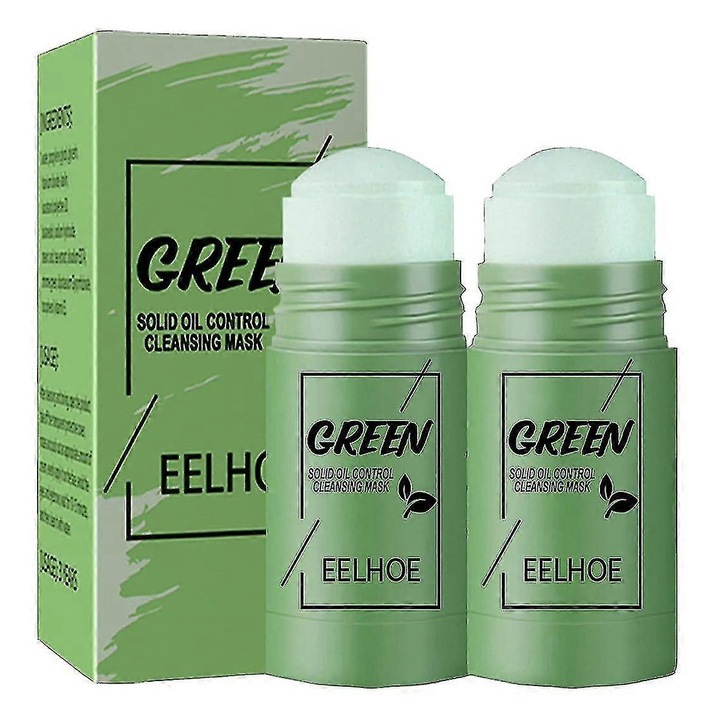 Masca pentru fata Green Tea Stick, EELHOE, formula usoara, extract de ceai verde, 10g