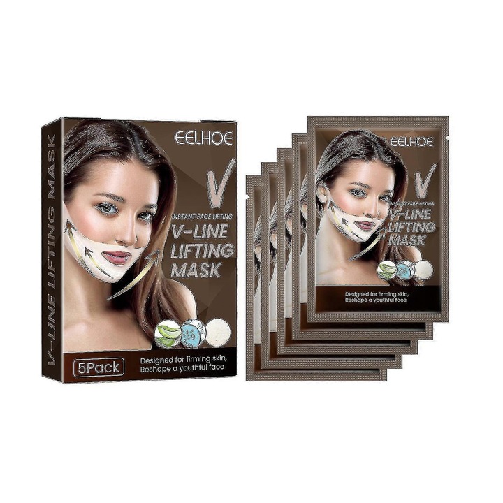 Masca faciala V Line, indepartare dubla barbie, ingrediente naturale, 1 bucata